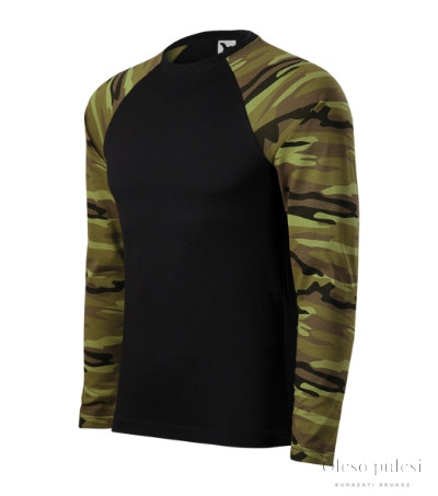 Póló unisex Camouflage LS MALFINI® 166