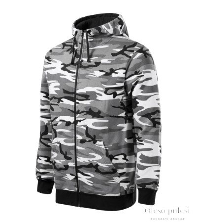 Felső férfi Camo Zipper MALFINI® C19