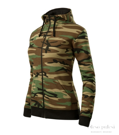 Felső női Camo Zipper MALFINI® C20