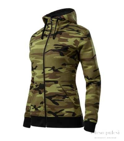 Felső női Camo Zipper MALFINI® C20