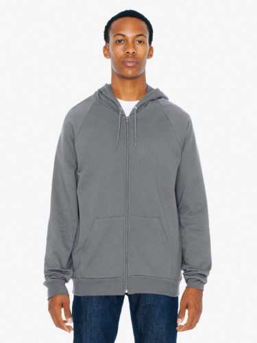 American Apparel AA5497 UNISEX CALIFORNIA FLEECE CIPZÁRAS KAPUCNIS PULÓVER S