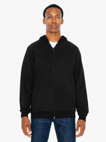 American Apparel AA5497 UNISEX CALIFORNIA FLEECE CIPZÁRAS KAPUCNIS PULÓVER S