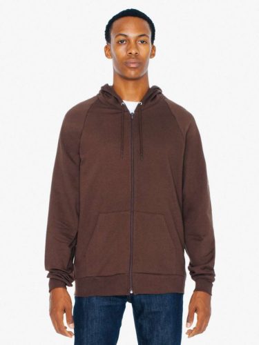 American Apparel AA5497 UNISEX CALIFORNIA FLEECE CIPZÁRAS KAPUCNIS PULÓVER M