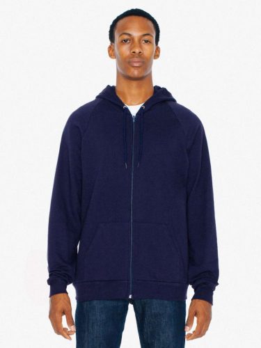 American Apparel AA5497 UNISEX CALIFORNIA FLEECE CIPZÁRAS KAPUCNIS PULÓVER M