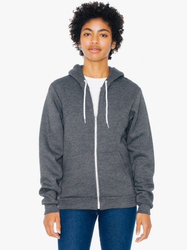 American Apparel AAF497 UNISEX FLEX FLEECE ZIP HOODIE M