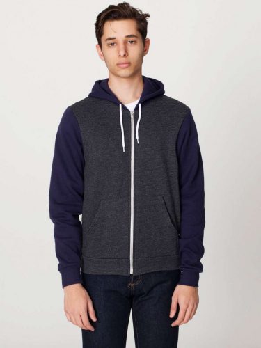 American Apparel AAF497 UNISEX FLEX FLEECE ZIP HOODIE 2XL