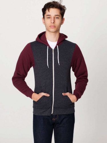 American Apparel AAF497 UNISEX FLEX FLEECE ZIP HOODIE S