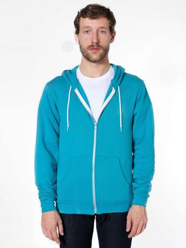 American Apparel AAF497 UNISEX FLEX FLEECE ZIP HOODIE M