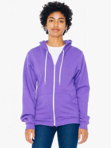 American Apparel AAF497 UNISEX FLEX FLEECE ZIP HOODIE 2XL