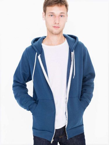 American Apparel AAF497 UNISEX FLEX FLEECE ZIP HOODIE S