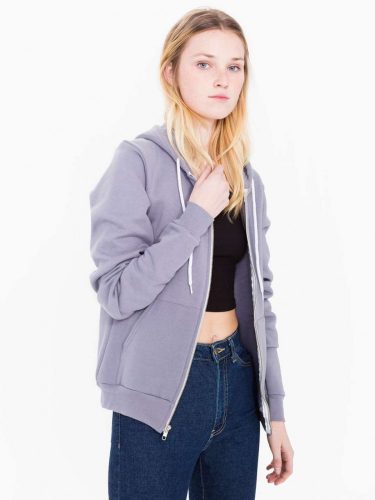 American Apparel AAF497 UNISEX FLEX FLEECE ZIP HOODIE M