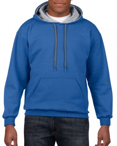 Gildan GI185C00 HEAVY BLEND™ ADULT CONTRAST HOODED SWEATSHIRT S