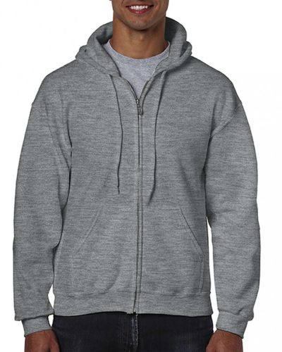 Gildan GI18600 HEAVY BLEND™ ADULT FULL ZIP HOODED SWEATSHIRT 2XL