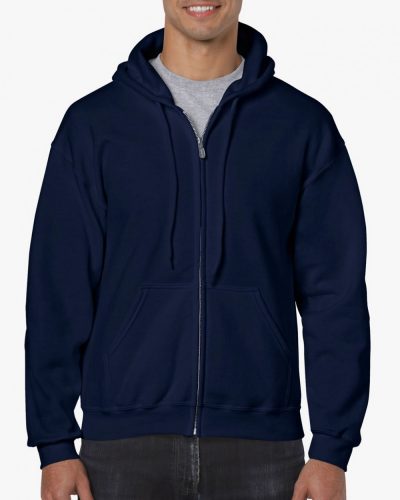 Gildan GI18600 HEAVY BLEND™ ADULT FULL ZIP HOODED SWEATSHIRT 3XL