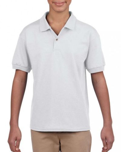 Gildan GIB8800 DRYBLEND® YOUTH JERSEY POLO SHIRT. NEW MODEL COMING SOON L