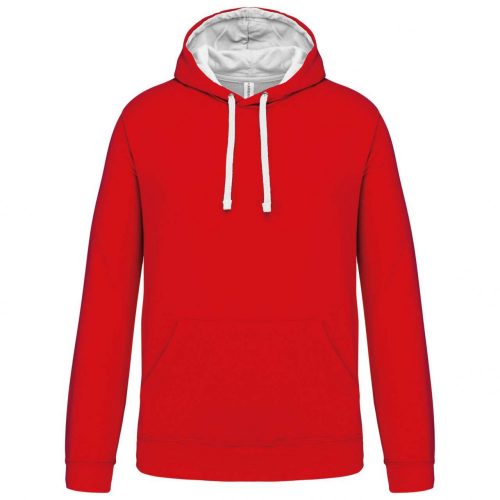 Kariban KA446 MEN'S CONTRAST HOODED SWEATSHIRT XL