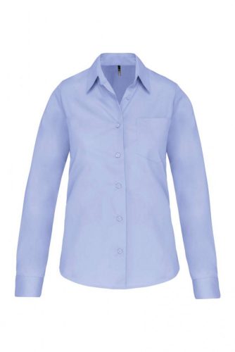 Kariban KA542 LADIES' LONG-SLEEVED COTTON POPLIN SHIRT 2XL