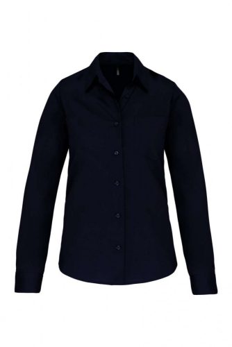 Kariban KA542 LADIES' LONG-SLEEVED COTTON POPLIN SHIRT XS