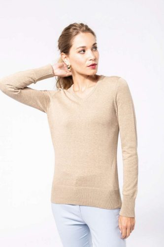 Kariban KA966 LADIES' V-NECK JUMPER 2XL