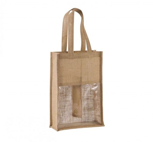 Kimood KI0268 JUTE BOTTLE BAG U