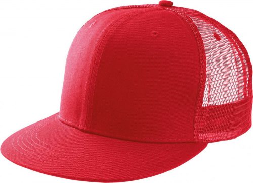 K-UP KP113 TRUCKER FLAT PEAK CAP - 6 PANELS U