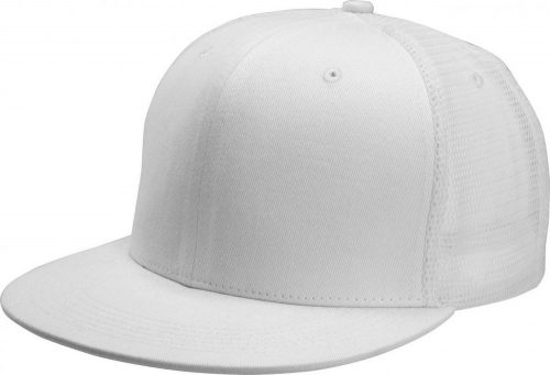 K-UP KP113 TRUCKER FLAT PEAK CAP - 6 PANELS U