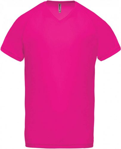 Proact PA476 MEN’S V-NECK SHORT SLEEVE SPORTS T-SHIRT 2XL