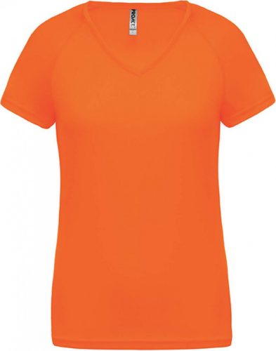 Proact PA477 LADIES’ V-NECK SHORT SLEEVE SPORTS T-SHIRT L