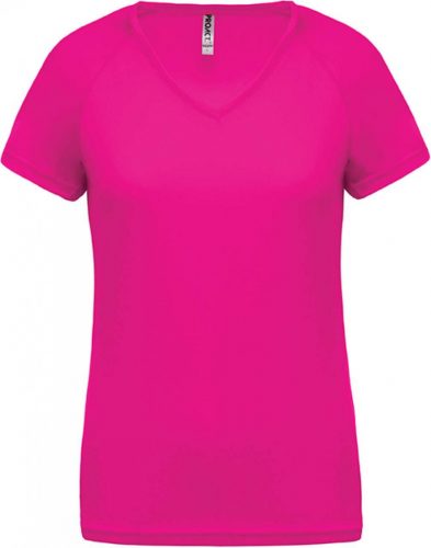 Proact PA477 LADIES’ V-NECK SHORT SLEEVE SPORTS T-SHIRT L