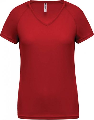 Proact PA477 LADIES’ V-NECK SHORT SLEEVE SPORTS T-SHIRT M