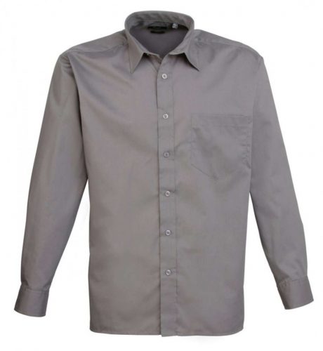 Premier PR200 MEN'S LONG SLEEVE POPLIN SHIRT 5XL