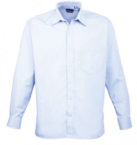 Premier PR200 MEN'S LONG SLEEVE POPLIN SHIRT L/XL