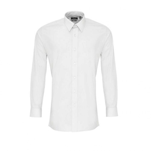 Premier PR204 MEN’S LONG SLEEVE FITTED POPLIN SHIRT L