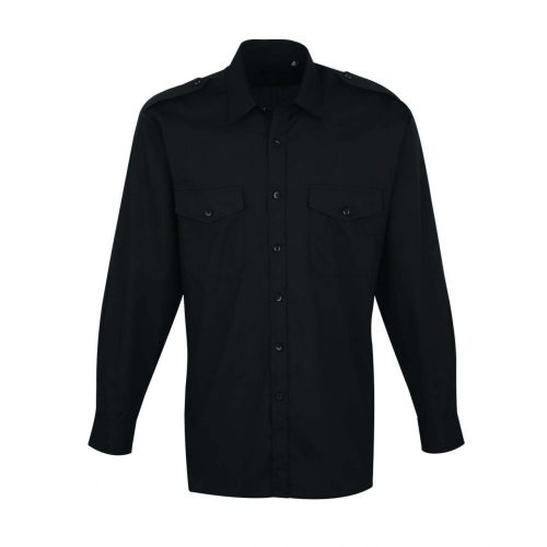 Premier PR210 MEN’S LONG SLEEVE PILOT SHIRT M