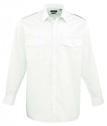 Premier PR210 MEN’S LONG SLEEVE PILOT SHIRT L