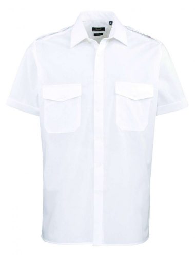 Premier PR212 MEN’S SHORT SLEEVE PILOT SHIRT M/L