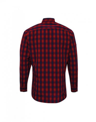 Premier PR250 'MULLIGAN' CHECK - MEN'S LONG SLEEVE COTTON SHIRT 2XL