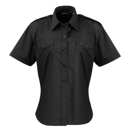 Premier PR312 WOMEN'S SHORT SLEEVE PILOT SHIRT L