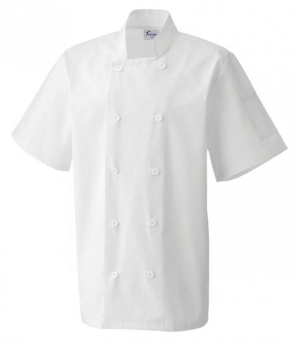 Premier PR656 SHORT SLEEVE CHEF'S JACKET 2XL