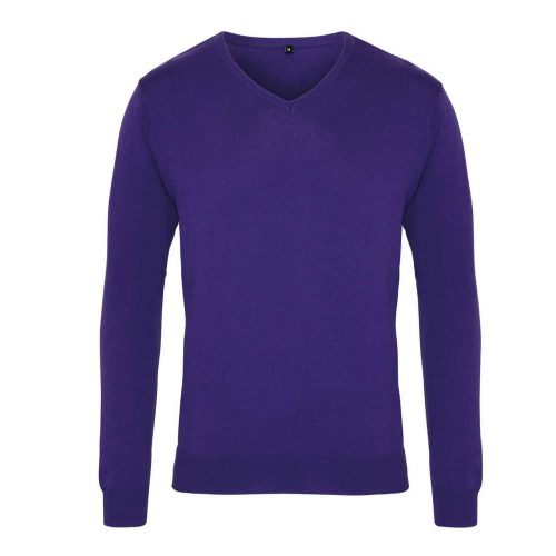 Premier PR694 MEN'S KNITTED V-NECK SWEATER 3XL