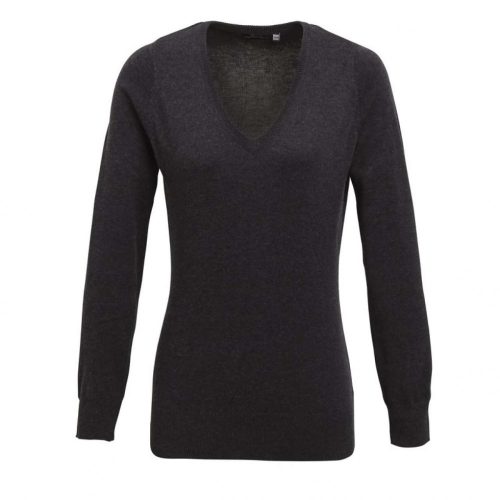 Premier PR696 WOMEN'S KNITTED V-NECK SWEATER 2XL