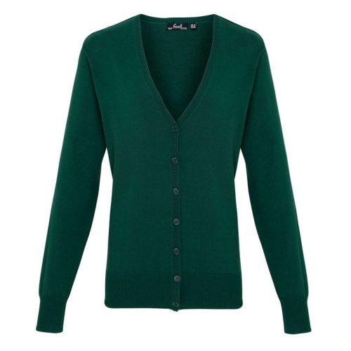 Premier PR697 WOMEN'S BUTTON-THROUGH KNITTED CARDIGAN 2XL