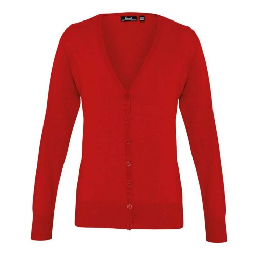 Premier PR697 WOMEN'S BUTTON-THROUGH KNITTED CARDIGAN 2XL