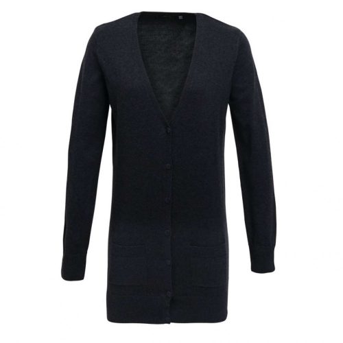 Premier PR698 WOMEN'S LONG LENGTH KNITTED CARDIGAN XS