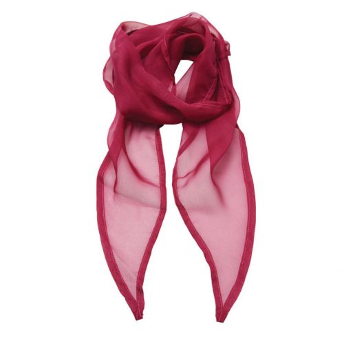 Premier PR740 'COLOURS COLLECTION' PLAIN CHIFFON SCARF U