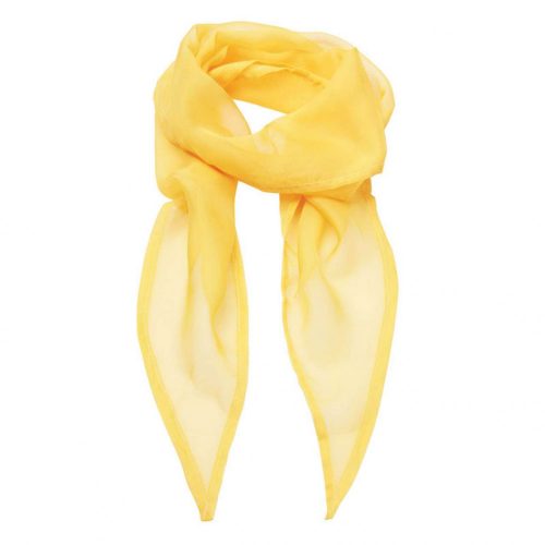 Premier PR740 'COLOURS COLLECTION' PLAIN CHIFFON SCARF U