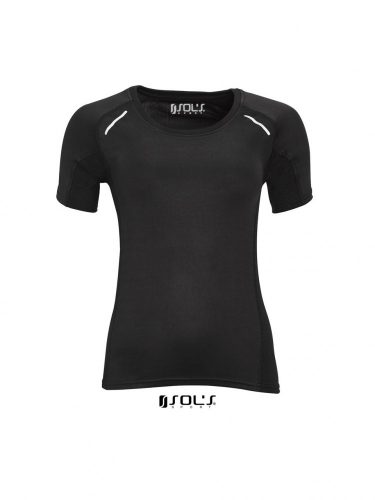 SOL'S SO01415 SOL'S SYDNEY WOMEN - SHORT SLEEVE RUNNING T-SHIRT L