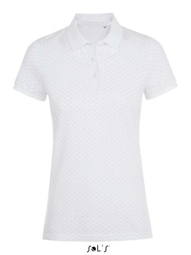 SOL'S SO01707 SOL'S BRANDY WOMEN - POLKA-DOT POLO SHIRT XS