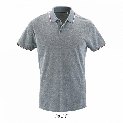 SOL'S SO02081 SOL'S PANAME MEN - HEATHER POLO SHIRT L